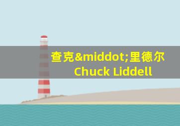 查克·里德尔 Chuck Liddell
